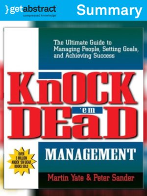 cover image of Knock 'Em Dead Management (Summary)